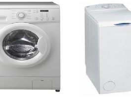 front load vs top load washer