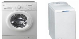 front load vs top load washer