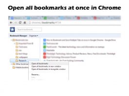 How to Open Multiple Bookmarks at Once in Google Chrome