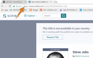 How to download free books from Scribd Downloader