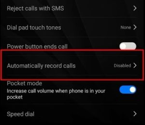 How to enable call recording in EMUI 8