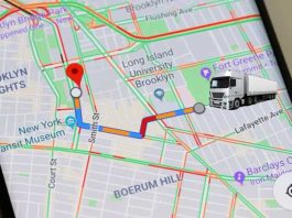 truck nabvigation in google maps